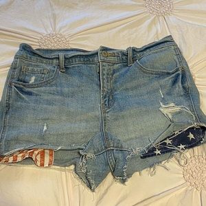 Americana Boyfriend Shorts